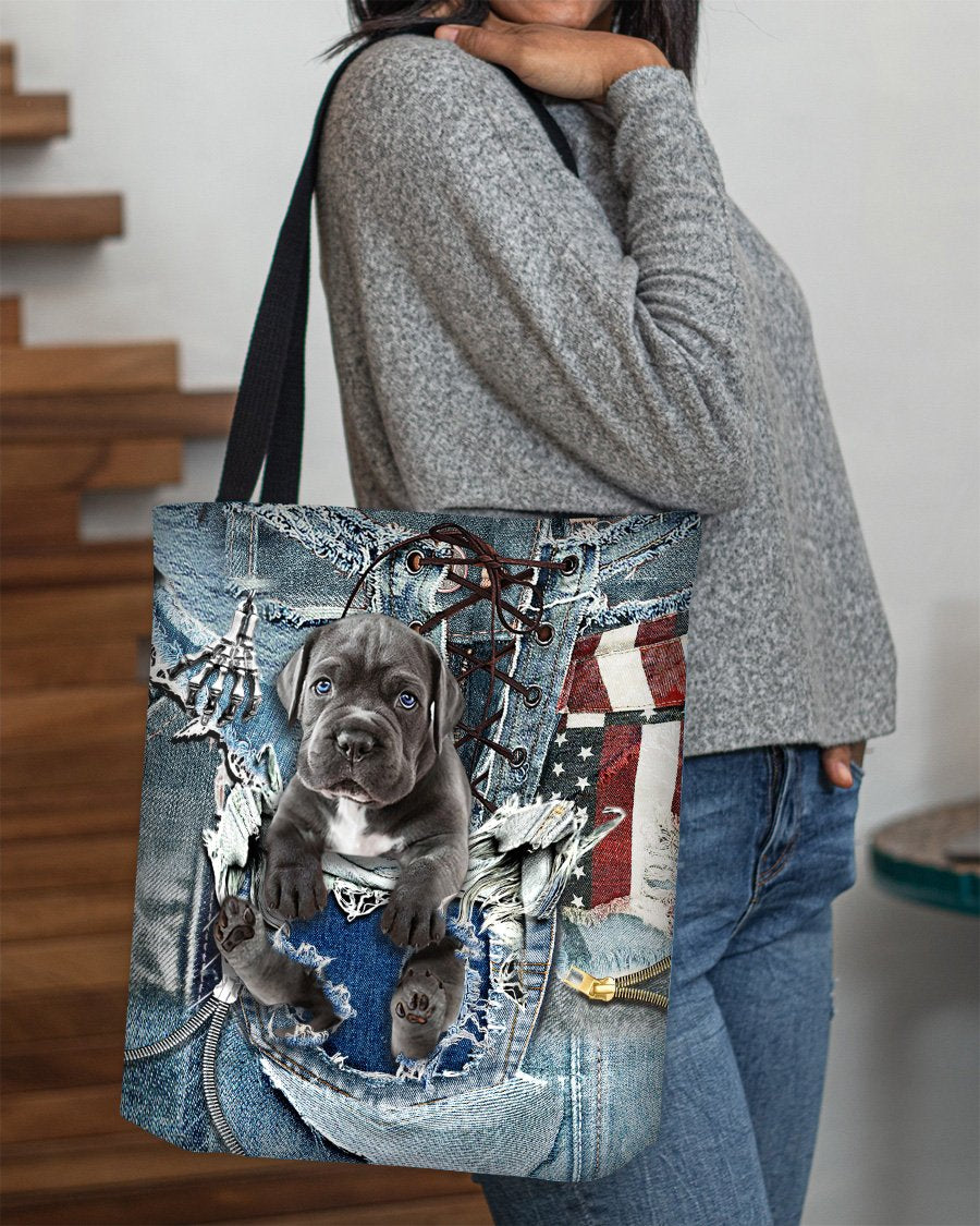 Cane Corso-Ripped Jeans-Cloth Tote Bag