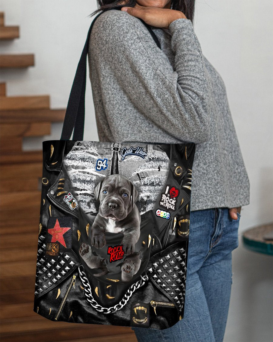 Cane Corso-Rock Dog-Cloth Tote Bag