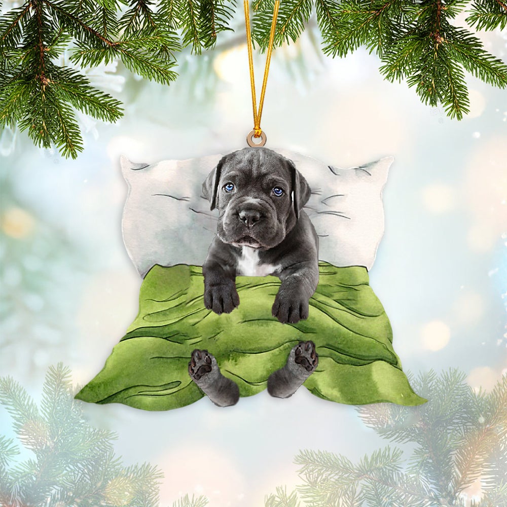 Cane Corso-Sleep time Two Sides Ornament