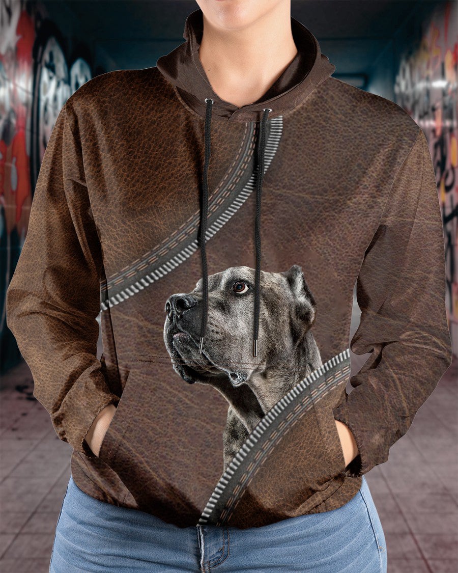 Cane Corso 5-Never Walk Alone Hoodie