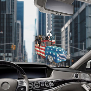 Cane Corso Happy Independence Day Two Sides Ornament