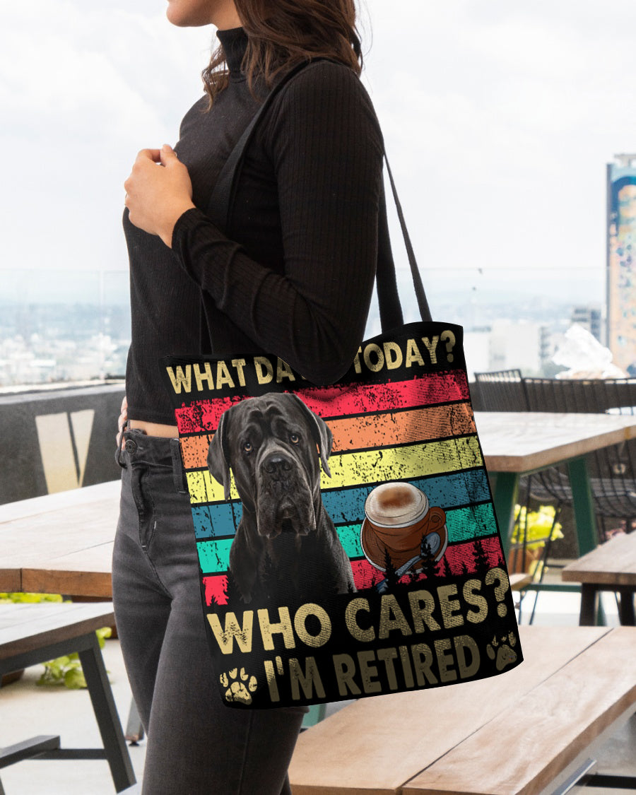 Cane Corso Who Cares-Cloth Tote Bag