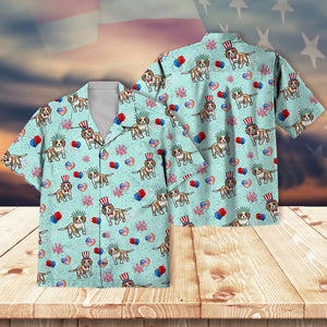 Cavalier King Charles Spaniel Firework Independence Day Shirt