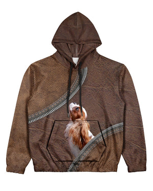 Cavalier King Charles Spaniel-Never Walk Alone Hoodie