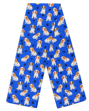 Cavalier King Charles Spaniel-Paw Dog Scarf