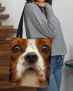 Cavalier King Spaniel 2 Face-Cloth Tote Bag