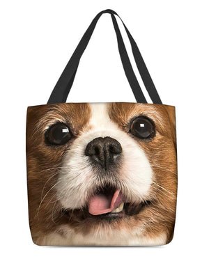 Cavalier King Spaniel 5 Face-Cloth Tote Bag