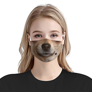 Chihuahua Face EZ03 1504 Face Mask