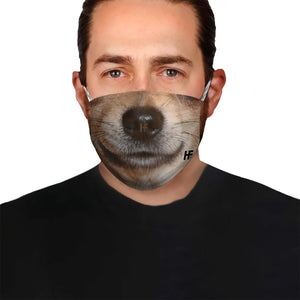 Chihuahua Face EZ03 1504 Face Mask