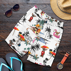 Chihuahua-Summer Beach Mens Shorts