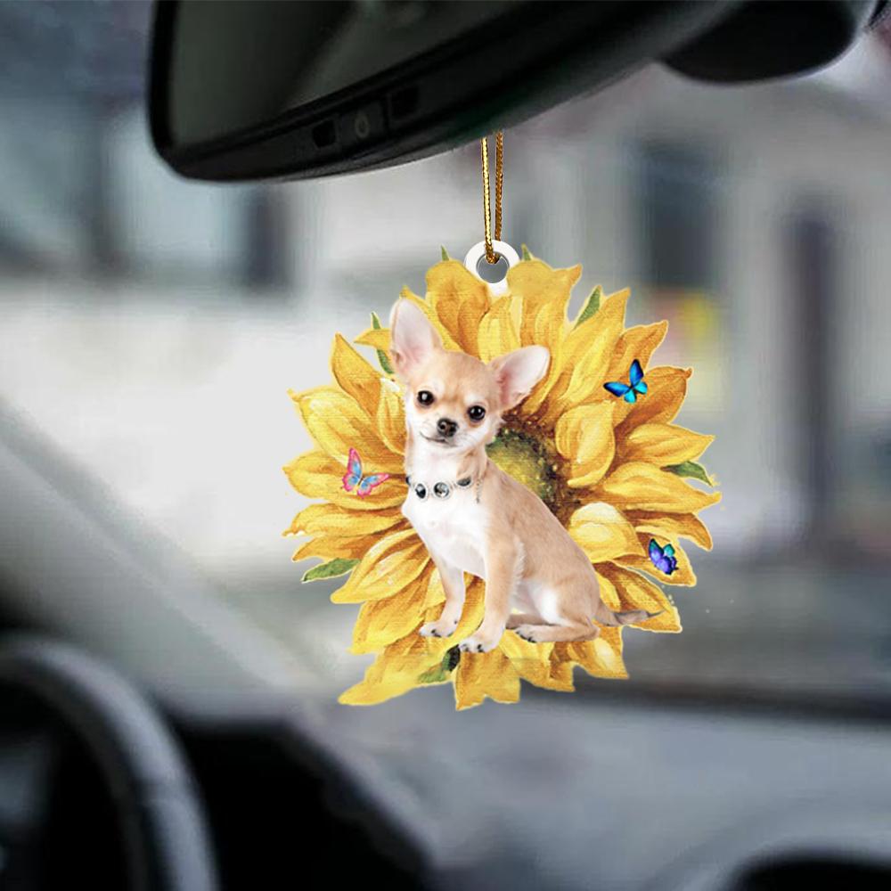 Chihuahua 2-The Sunshine-Two Sided Ornament