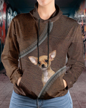 Chihuahua 2-Never Walk Alone Hoodie