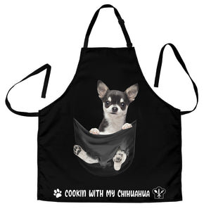 Chihuahua2 Cookin' With Me Apron