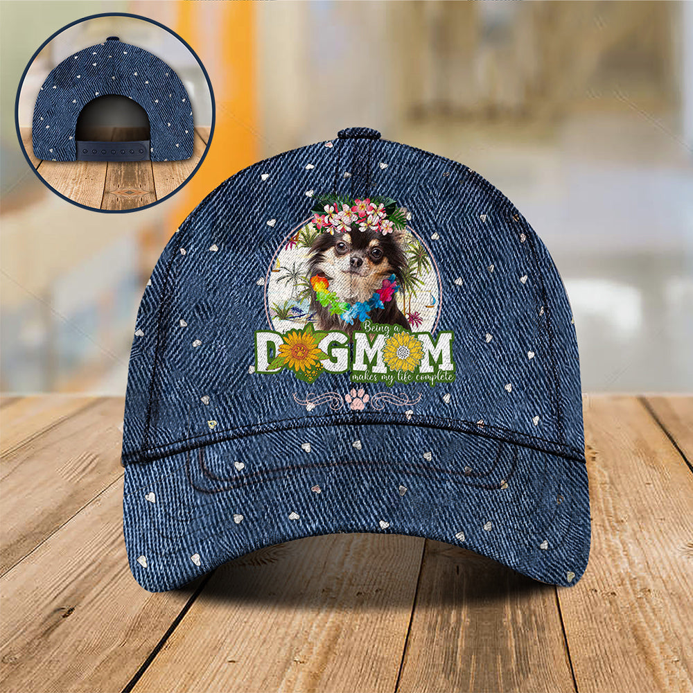 Chihuahua3 Hawaii beach Dog Mom Cap