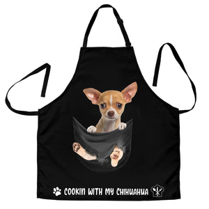 Chihuahua Cookin' With Me Apron