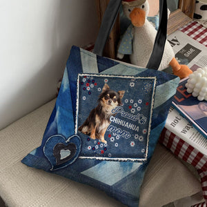 Chihuahua Pround Mom2-Cloth Tote Bag