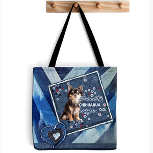 Chihuahua Pround Mom2-Cloth Tote Bag