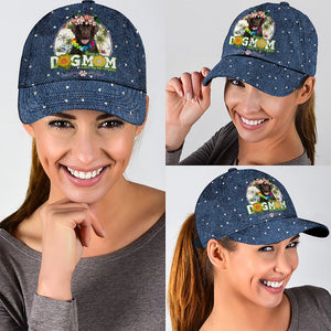 Chocolate-Labrador Hawaii beach Dog Mom Cap