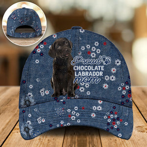 Chocolate Labrador (2)-Pround mom-Cap