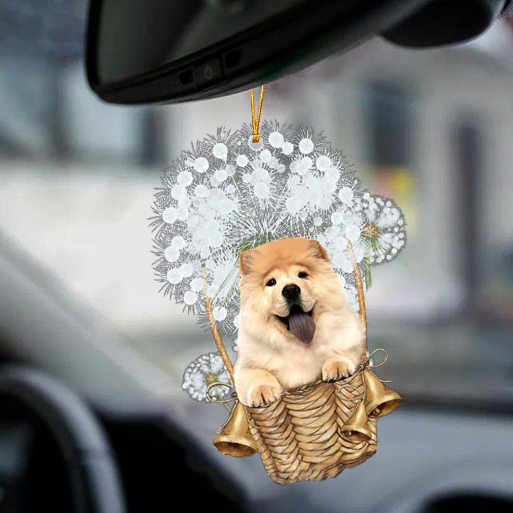 Chow Chow-Dandelion-Two Sided Ornament