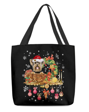 Christmas Basket-Yorkshire 1-Cloth Tote Bag