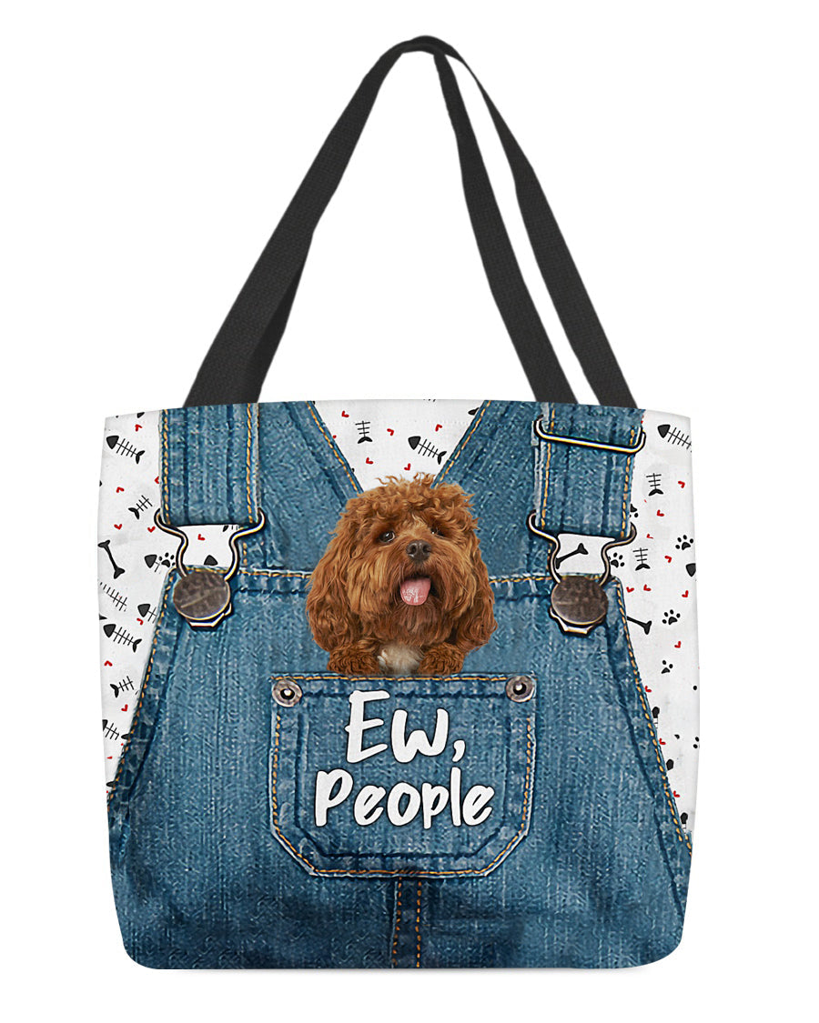 Cockapoo-EW people-Cloth Tote Bag