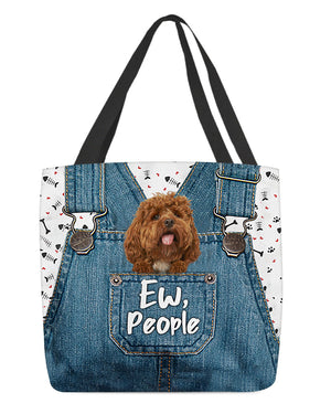 Cockapoo-EW people-Cloth Tote Bag