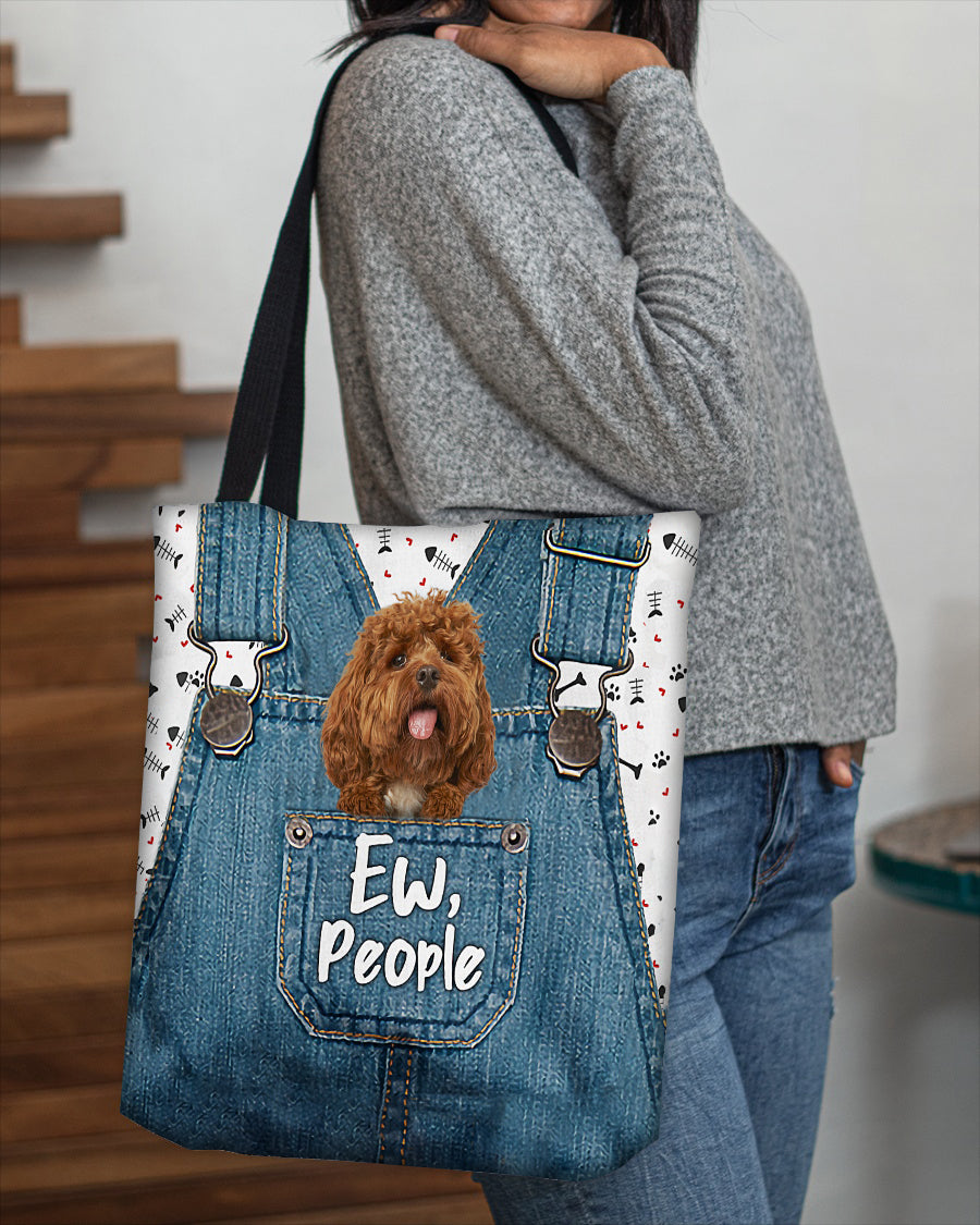 Cockapoo-EW people-Cloth Tote Bag