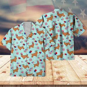 Cocker Spaniel Firework Independence Day Shirt