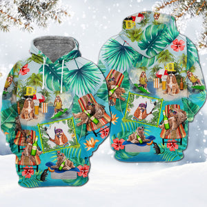 Cocker Spaniel 1-Surfing Hoodie