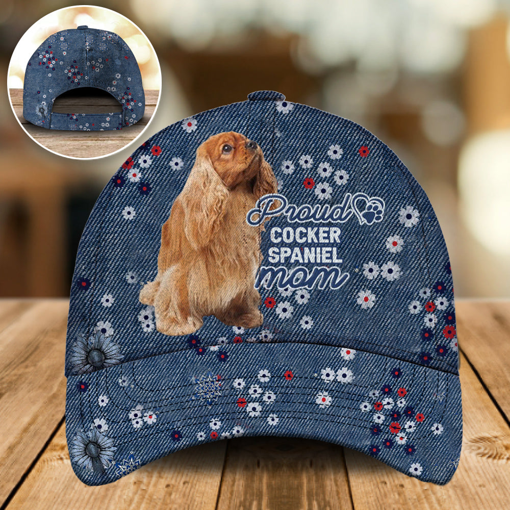 Cocker Spaniel-Pround mom-Cap