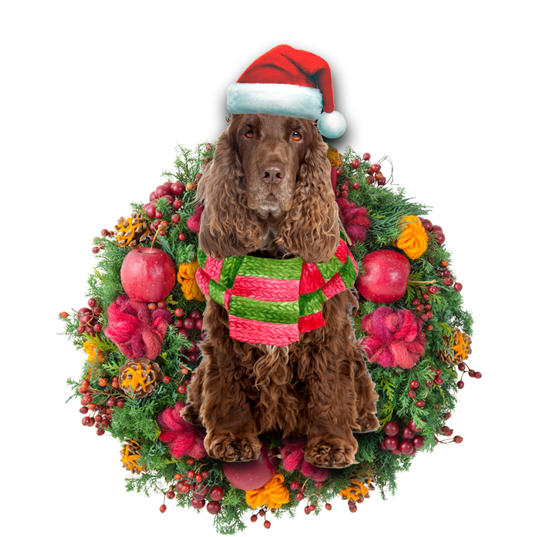 Cocker Spaniel Christmas Ornament