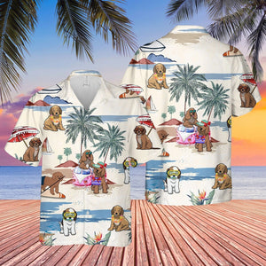 Cookapoo Summer Beach Hawaiian Shirt