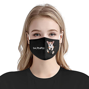 Corgi In Pocket EZ07 1907 Face Mask