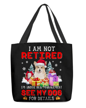 Corgi-New Management Cloth Tote Bag