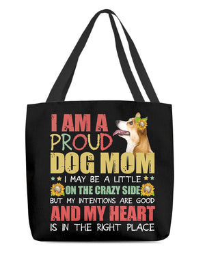 Corgi-Right Place-Cloth Tote Bag