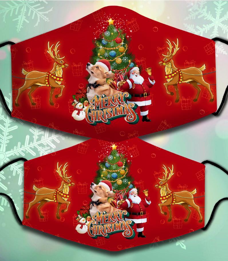 Corgi-Santa Claus&Dog-Veil