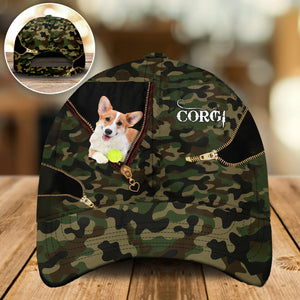 Corgi Camo Cap