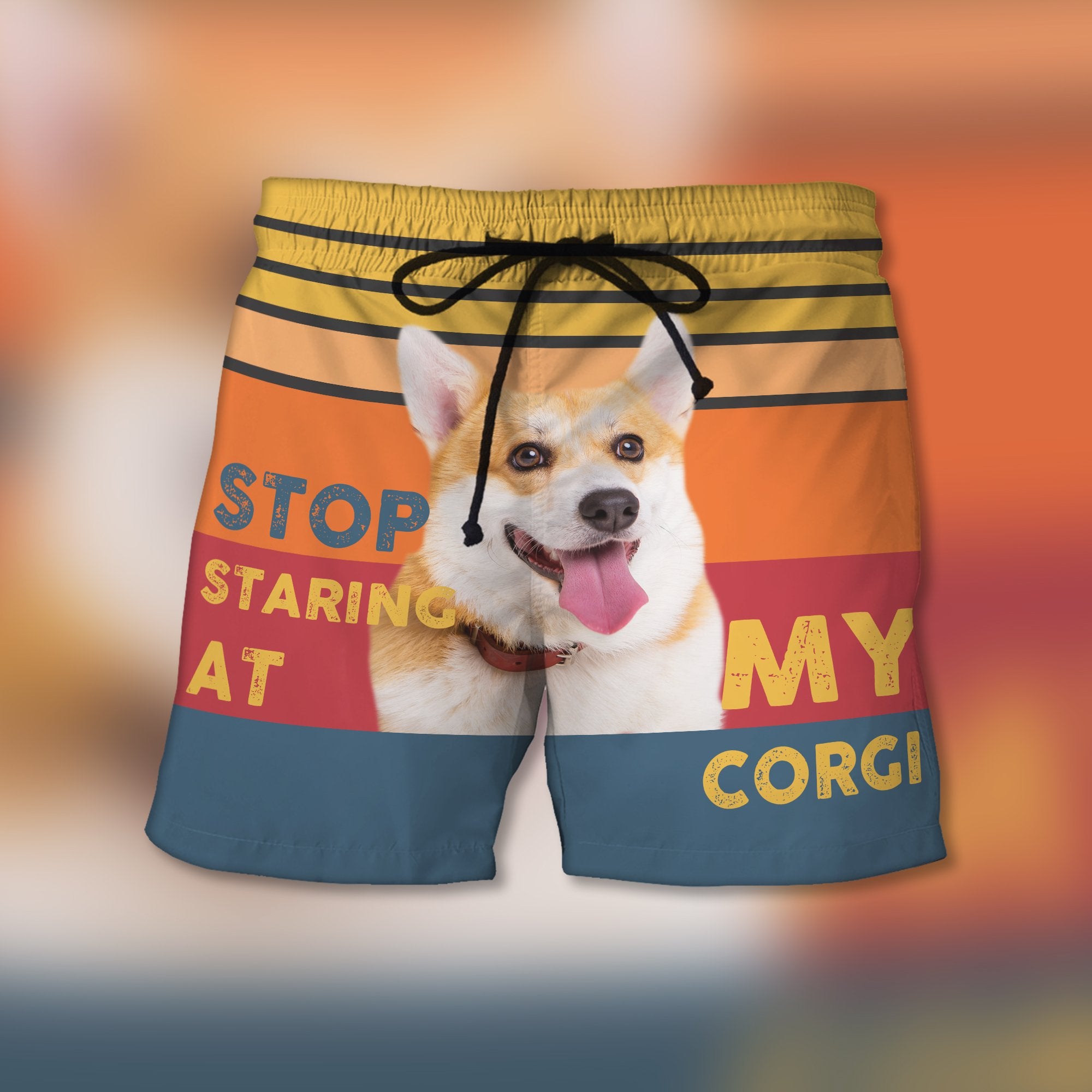 Stop Staring At My Corgi - Custom Trunks