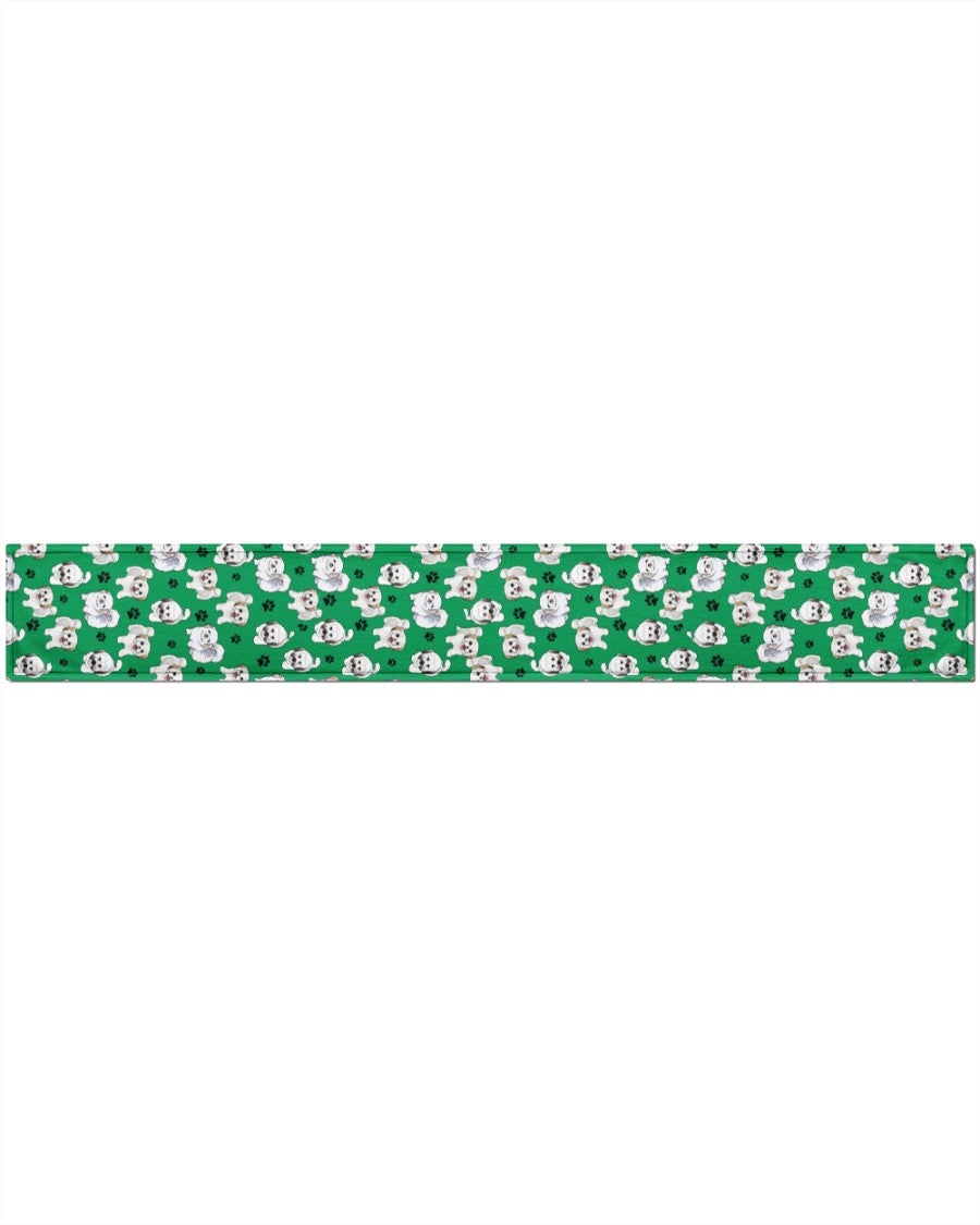 Coton De Tulear-Paw Dog Scarf