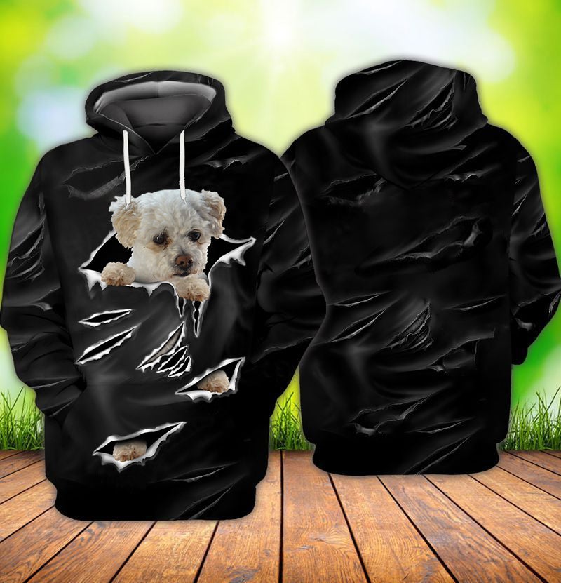 Cracks Maltipoo Hoodie