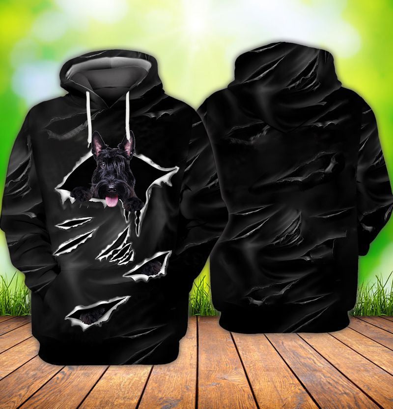 Cracks Scottish Terrier Hoodie