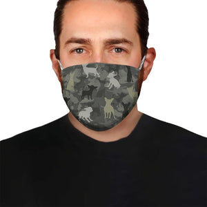 Cute Chihuahua Camo EZ07 1604 Face Mask