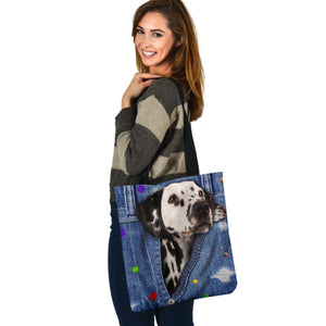 DALMATIAN-The Rainbow-Cloth Tote Bag