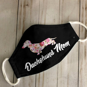 Dachshund Mom V2 EZ16 1008 Face Mask