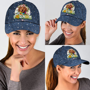 Dachshund1 Hawaii beach Dog Mom Cap