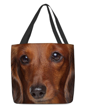 Dachshund 2 Face-Cloth Tote Bag