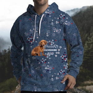 Dachshund 3 Pround Mom-Hoodie