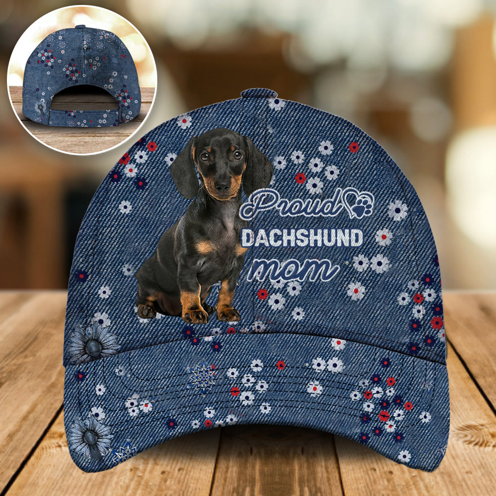 Dachshund-Pround mom-Cap