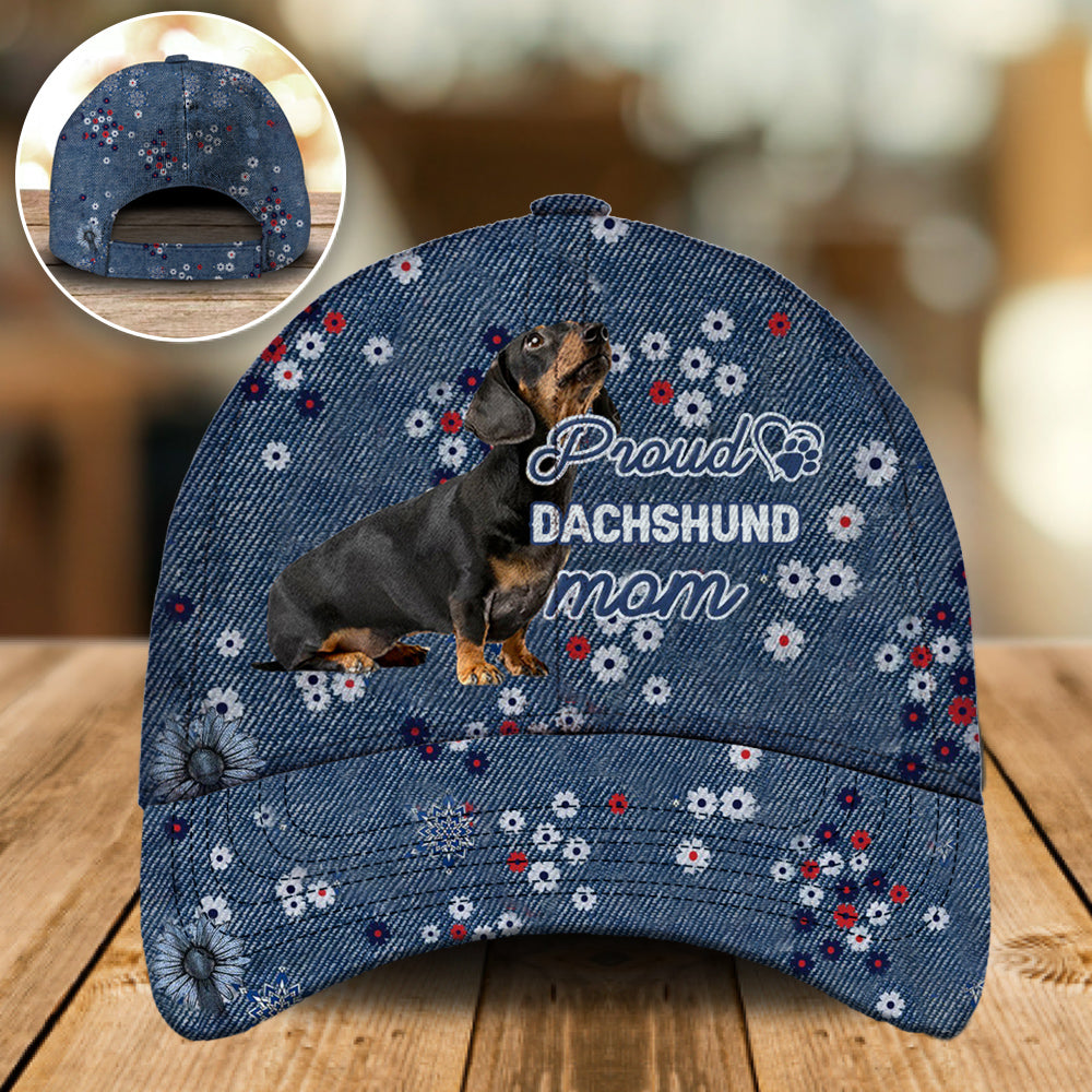 Dachshund (2)-Pround mom-Cap